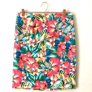 Loft Floral Skirt